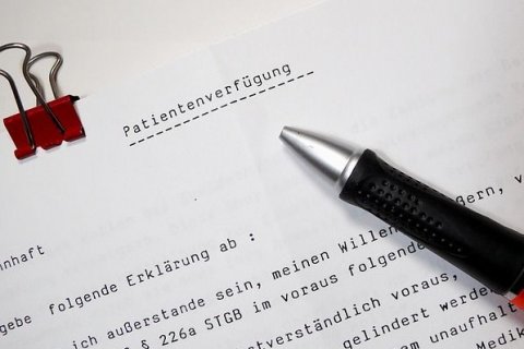 Patientenverf&uuml;gung