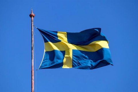 Schwedens Nationalflagge