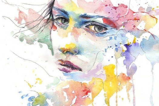 Wieviel Farben hat ein Gesicht? Porträt-Malen in Acryl